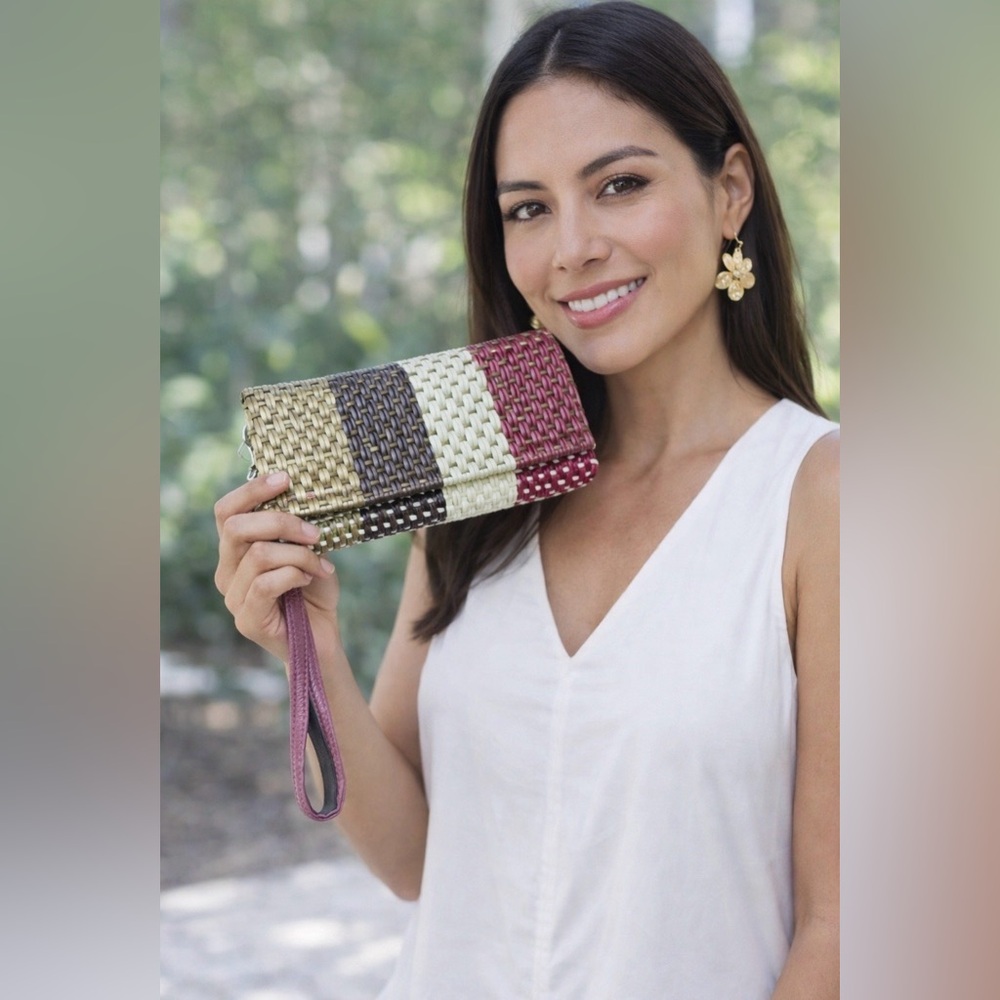 Handwoven wallets NWOT